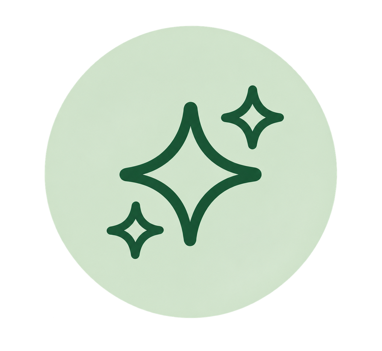 Sterne in Kreis